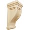 Ekena Millwork 4 3/4"W x 5"D x 10"H Traditional Recessed Corbel, Maple COR04X05X10TRMA - alternate 1
